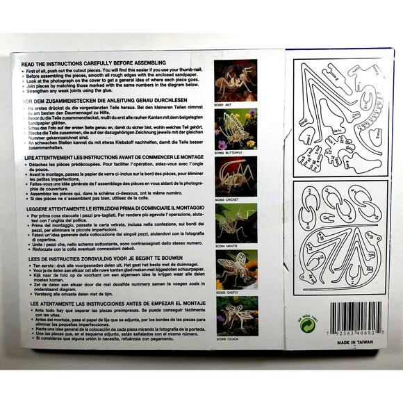 Discover the Wonders of Nature with the Cricket 3D Puzzle/Model Kit - vn - Picture 2 of 2